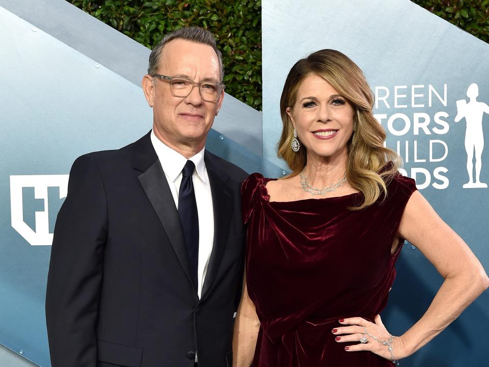 Rita Wilson Tom Hanks Actors Guild Awards 2020