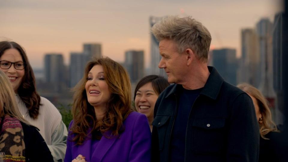 Gordon Ramsay and Lisa Vanderpump in Gordon Ramsay's Food Stars