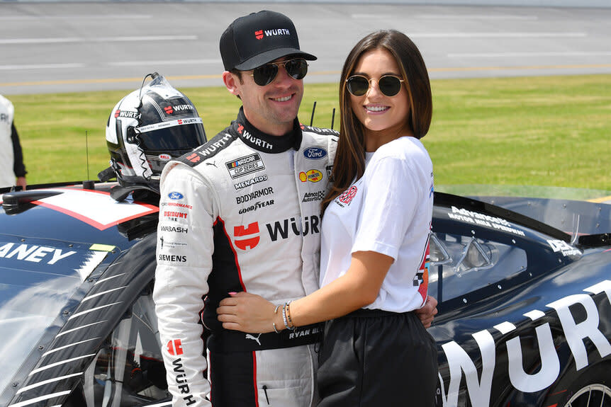 Ryan Blaney and Girlfriend Gianna Tulio Get Engaged