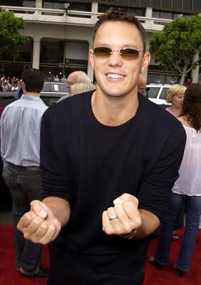 Matthew Lillard at the Hollywood premiere of Scooby Doo