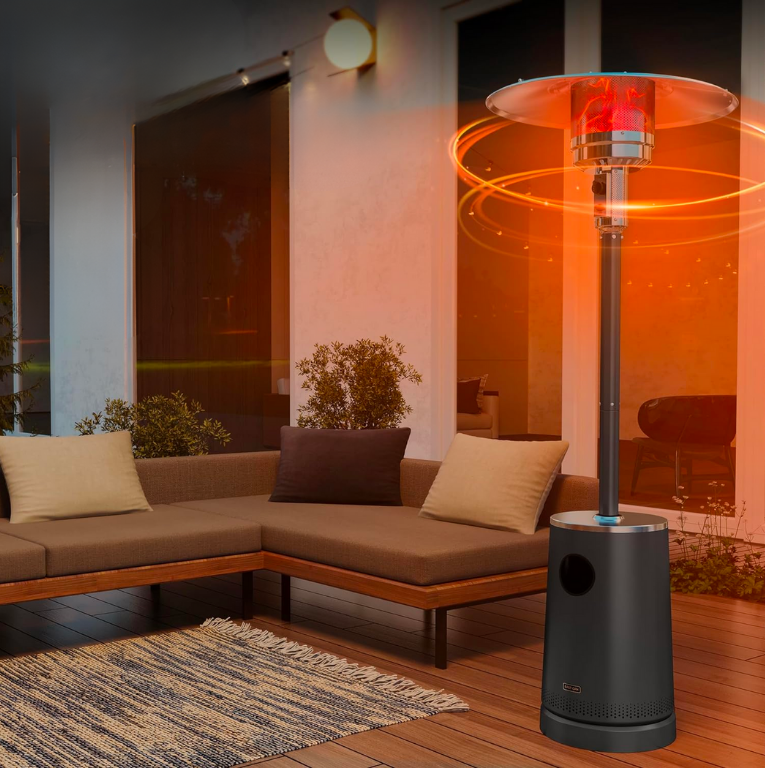 This patio heater makes winter seem a little less bleak. (Amazon)