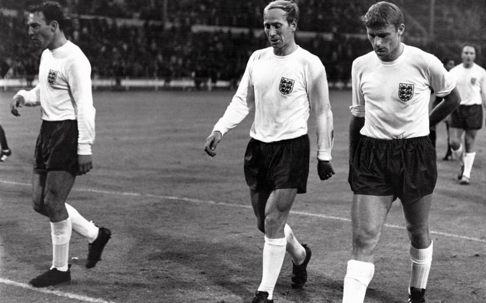 Greaves, Bobby Charlton and Roger Hunt - KEYSTONE-FRANCE/Gamma-Rapho via Getty Images