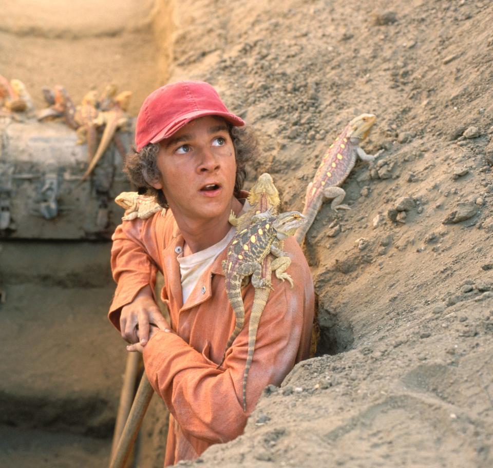 Stanley Yelnats (Shia LaBeouf) wants to break his family's curse in the Disney adventure comedy "Holes."