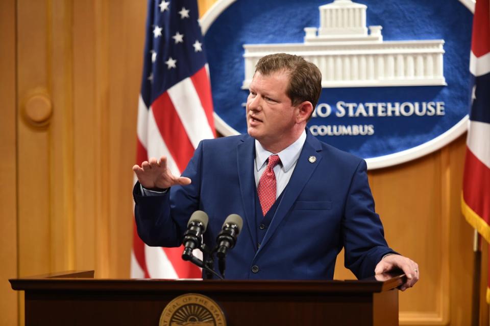 Ohio Speaker of the House Jason Stephens is not on board with having a statewide election in August to change the rules to amend Ohio's constitution. "We just voted to not have those anymore just a few months ago," Stephens said. "The county election officials I've talked to are not interested in having it. I'm frankly not interested in having an election in August."