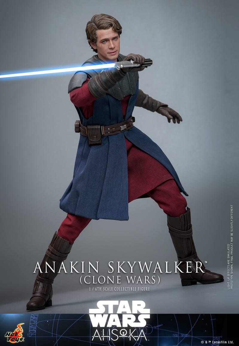 Image: <a class="link " href="https://www.toyark.com/2024/04/05/star-wars-ahsoka-clone-wars-era-anakin-skywalker-by-hot-toys-530517" rel="nofollow noopener" target="_blank" data-ylk="slk:Hot Toys/Toyark;elm:context_link;itc:0;sec:content-canvas">Hot Toys/Toyark</a>