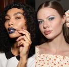 <p>We're big fans of the floating blue cat eye and matching blue lips at Batsheva, created by Francelle Daly at Love+Craft+Beauty. It's a weirdly wonderful take on the color-pop trend, and a great example of how you can one-and-done your makeup with a bold lid or lip, and nothing else. </p>