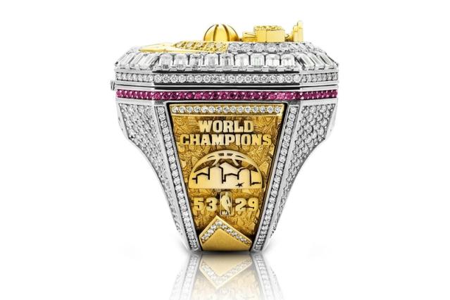 A closer look at the Milwaukee Bucks' NBA championship rings