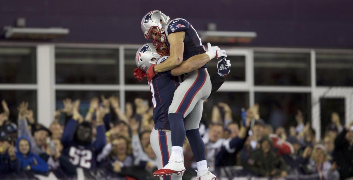 New England Patriots' Rob Gronkowski got his jersey number wrong