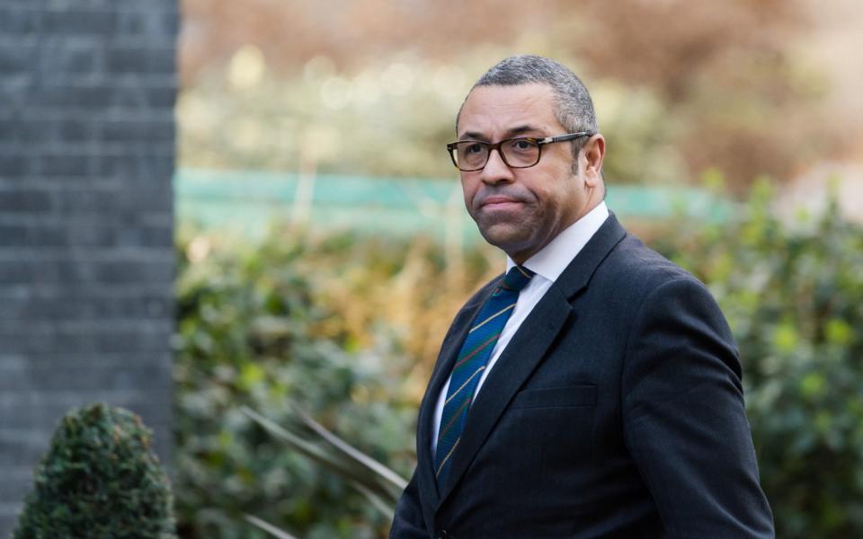 James Cleverly arrives in Downing Street  - Barcroft Media