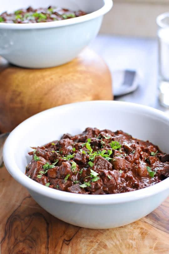 Slow Cooker Mole Vegan Chili