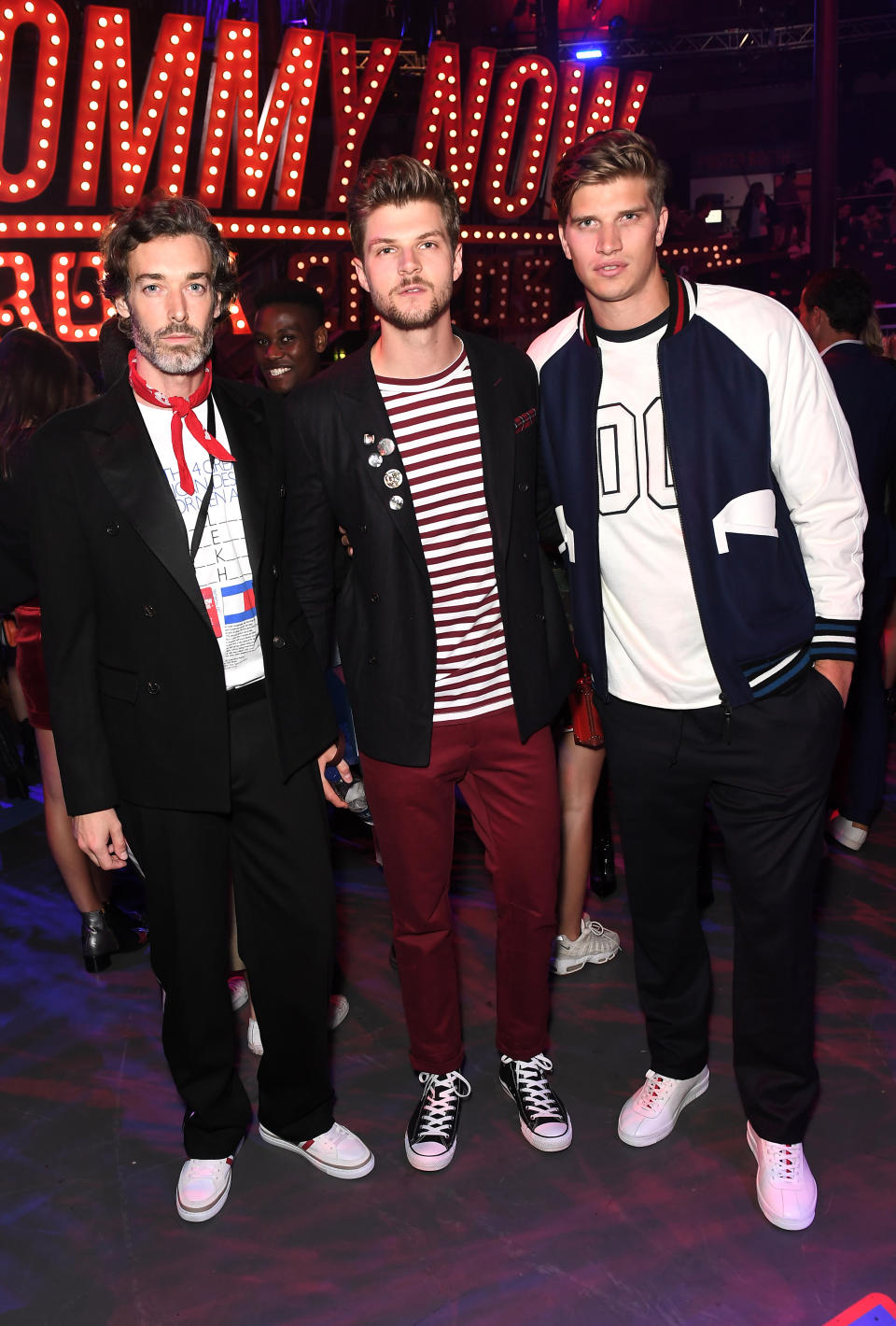 Richard Biedul, Jim Chapman and Toby Huntington-Whiteley