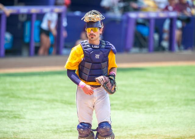 LSU baseball's Hayden Travinski to wear No. 8