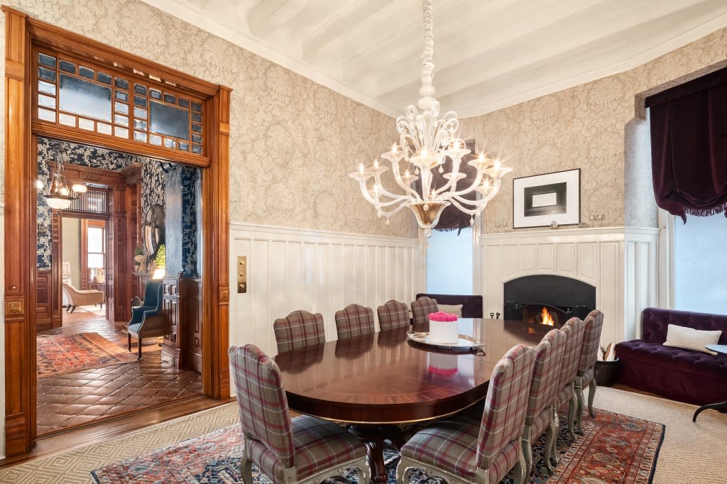 The dining room. Evan Joseph / Sotheby's International Realty