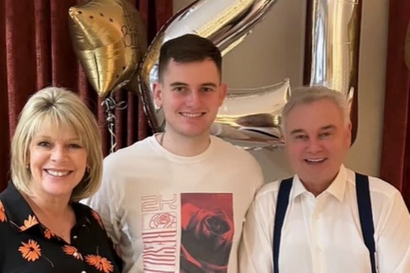 Ruth and Eamonn with their son, Jack