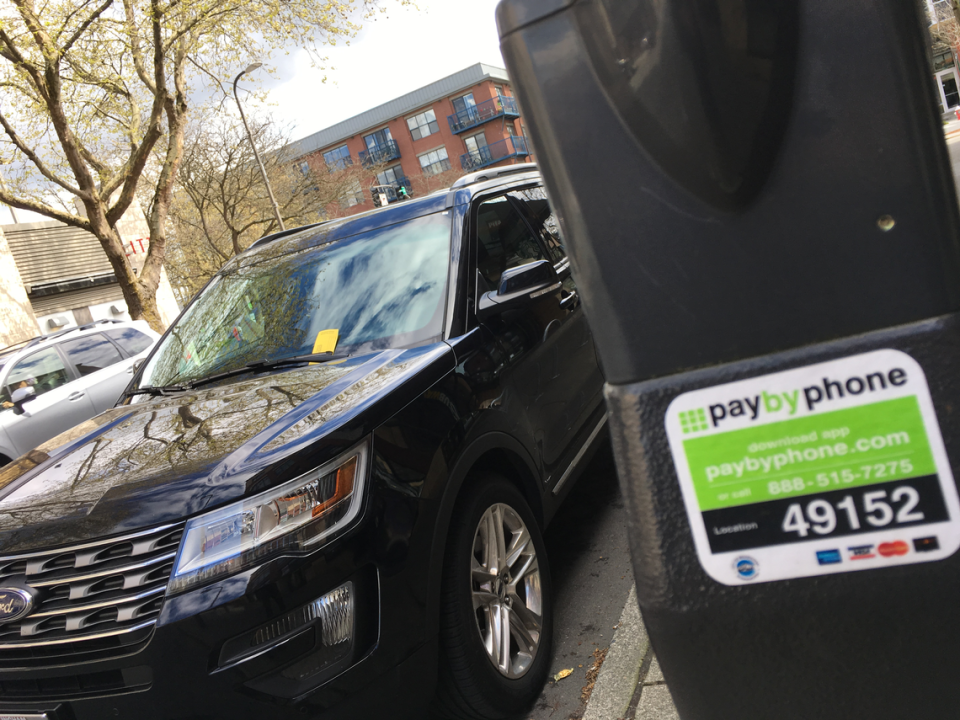 The hourly parking fee will increase to $1 an hour in downtown Bellingham and be added in Fairhaven on May 1, the City Council decided Monday, Jan. 24.