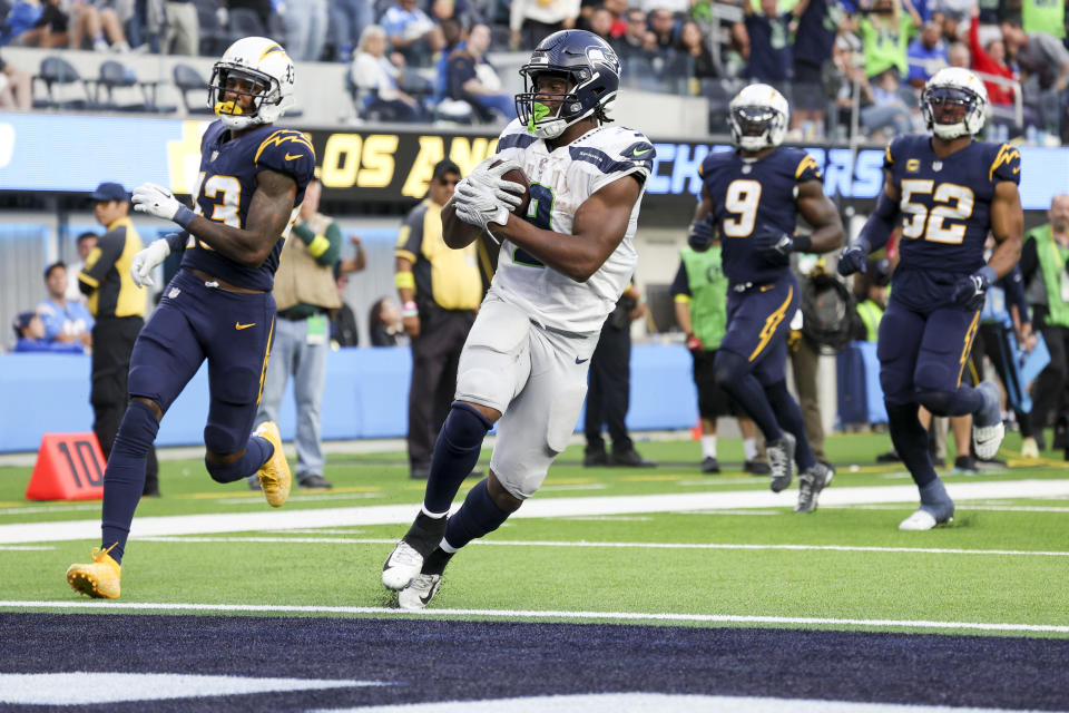 Seahawks RB Kenneth Walker III has burst onto the fantasy football scene in a big way.