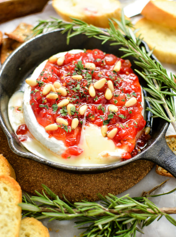 <p>Pink When</p><p>A touch of sweetness and tang is the perfect complement to savory brie.</p><p><strong>Get the recipe: <a href="http://www.pinkwhen.com/baked-brie-with-sweet-red-pepper-jam/" rel="nofollow noopener" target="_blank" data-ylk="slk:Baked Brie with Sweet Red Pepper Jam;elm:context_link;itc:0;sec:content-canvas" class="link ">Baked Brie with Sweet Red Pepper Jam</a></strong></p><p><strong>Related: <a href="https://parade.com/1369858/parade/mac-and-cheese-recipes/" rel="nofollow noopener" target="_blank" data-ylk="slk:39 Best Mac and Cheese Recipes;elm:context_link;itc:0;sec:content-canvas" class="link ">39 Best Mac and Cheese Recipes</a></strong></p>