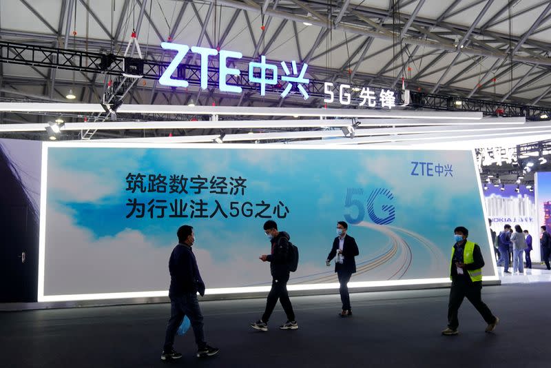 FILE PHOTO: Mobile World Congress (MWC) in Shanghai