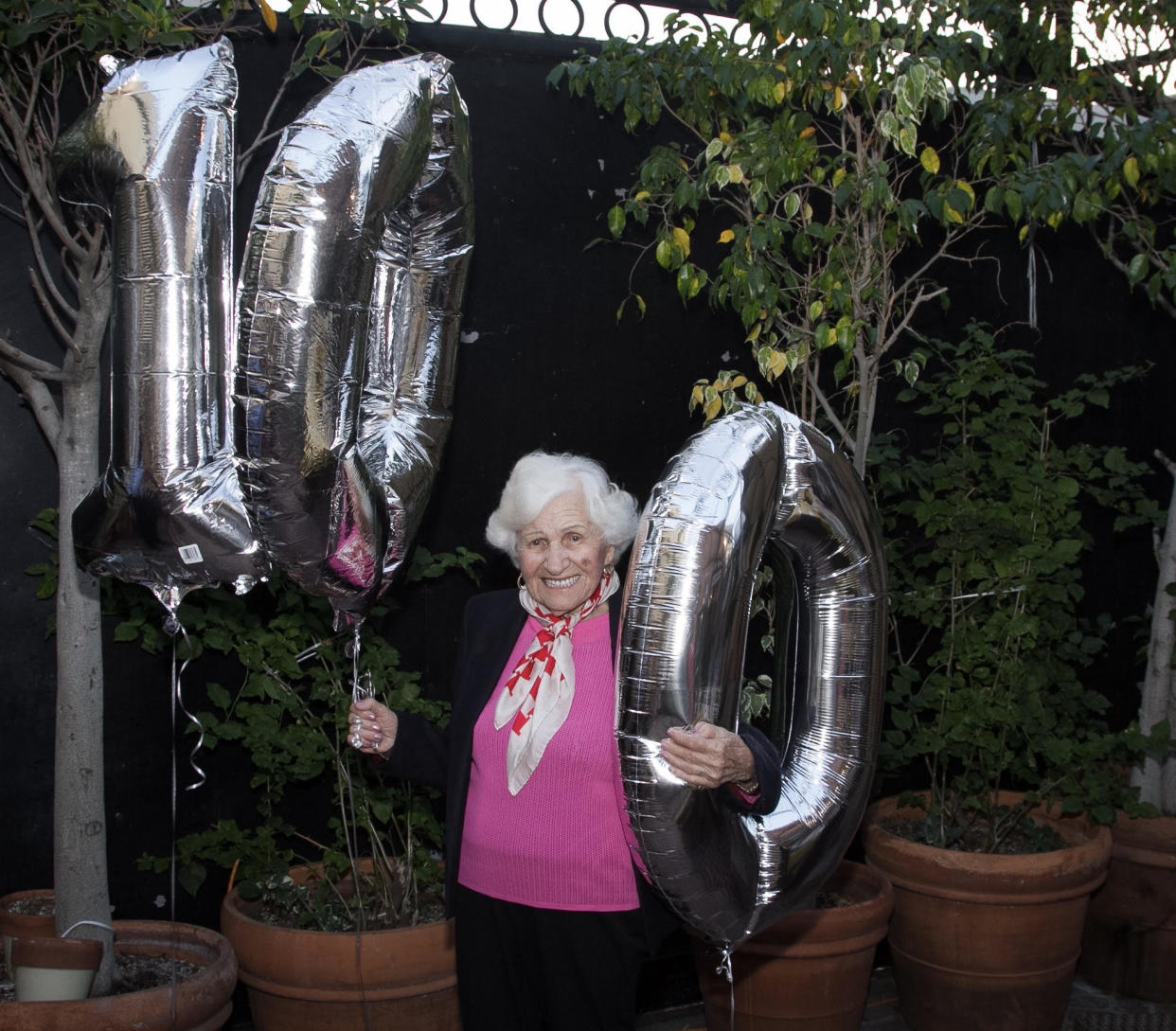 Regina Zlotnik celebrated her 100th birthday last year with a party. You have to see what she did this year for her 101st. (Photo: Courtesy of Ashley Gold)