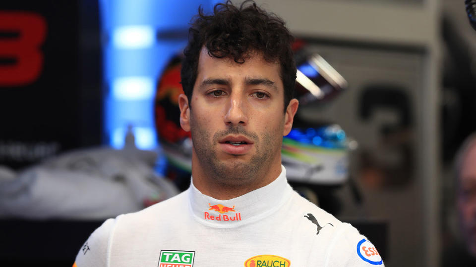 The end of Ricciardo’s Red Bull career isn’t going to plan. Pic: Getty