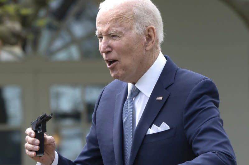 U.S. President Joe Biden asked the Supreme Court to take up the case involving whether or not the kits made up of prefabricated components that can be sold and assembled in a way making them virtually untraceable, do in fact constitute firearms. File Photo by Chris Kleponis/UPI