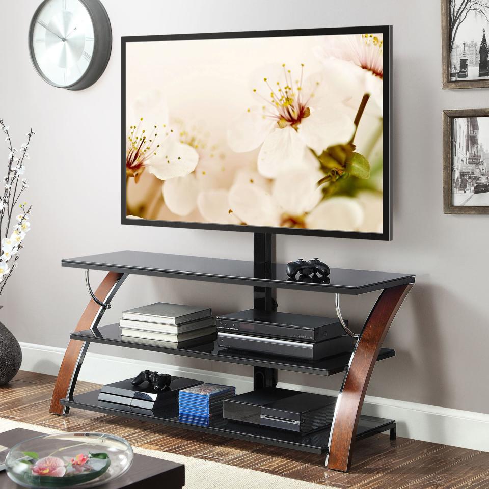 10) 3-in-1 Flat Panel TV Stand