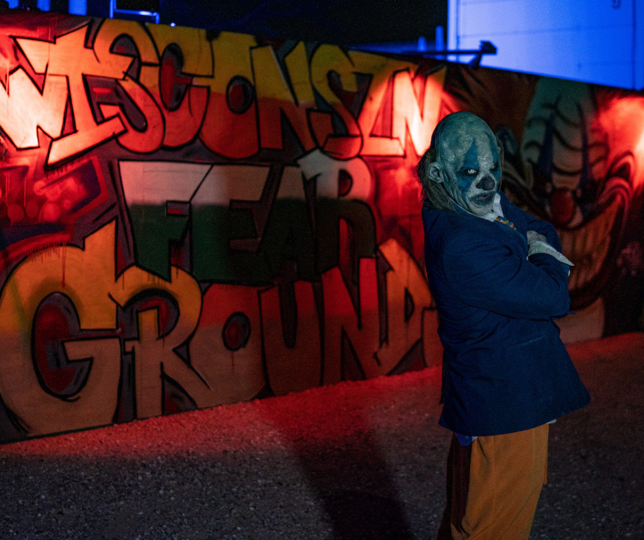 Wisconsin Feargrounds relies on traditional actors and staging to supply the scares during its 12-date 2023 run at the Waukesha County Expo Center. Owners Chad and Brenda Franks keep thinking of new ways to satisfy ticket buyers each Halloween season.