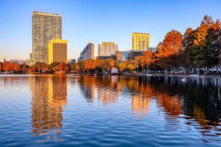 lake in Orlando Florida