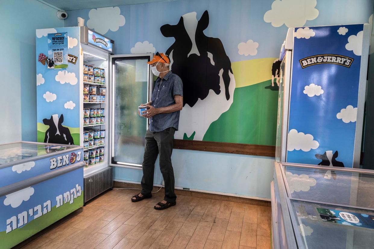 Israel Ben & Jerry's (Copyright 2021The Associated Press All rights reserved)