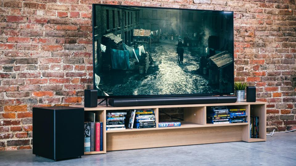 Vizio's Elevate soundbar is a unique way to transform your living room's audio quality