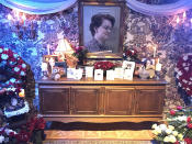 <p>Barb (Shannon Purser) didn’t survive the first season of <i>Stranger Things</i> (and, sadly, she won’t be seen in Season 2), but the shrine to her memory shows just how much she was loved. RIP.<br><br>(Photo: Giana Mucci/Yahoo) </p>