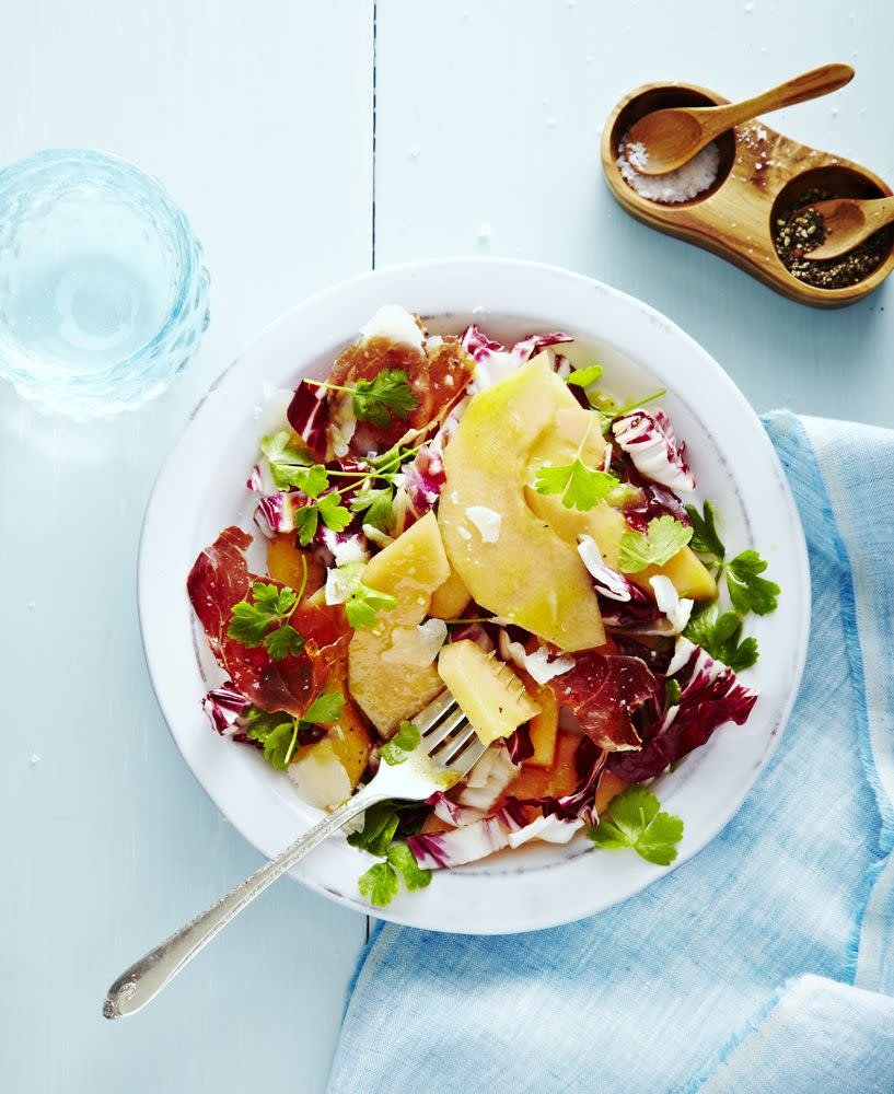 Radicchio Melon Salad