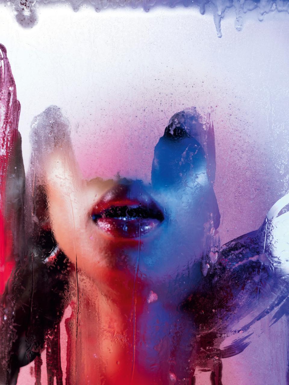 Marilyn Minter,
Indigo
, 2018—one of the lots for sale at the Red Auction on December 5.