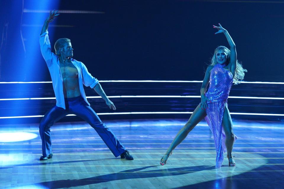 DANCING WITH THE STARS - “Elvis Night” TREVOR DONOVAN, EMMA SLATER