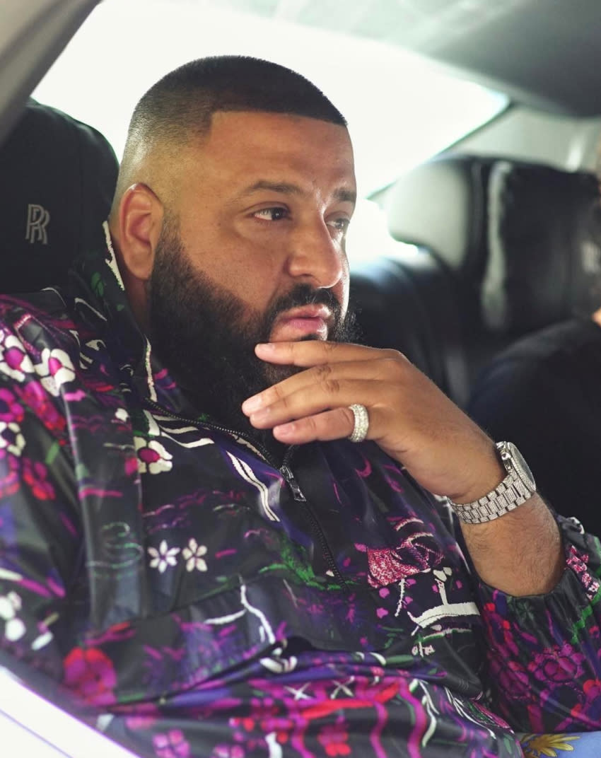 <p>“IM SO GRATEFUL,” he wrote on his way to the show. (Photo: <a rel="nofollow noopener" href="https://www.instagram.com/p/BYUCysCgsKH/?hl=en&taken-by=djkhaled" target="_blank" data-ylk="slk:DJ Khaled via Instagram;elm:context_link;itc:0;sec:content-canvas" class="link ">DJ Khaled via Instagram</a>) </p>