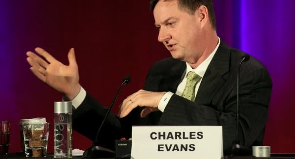 Charles Evans president federal reserve bank chicago stimulus bond buying interest rates wall street