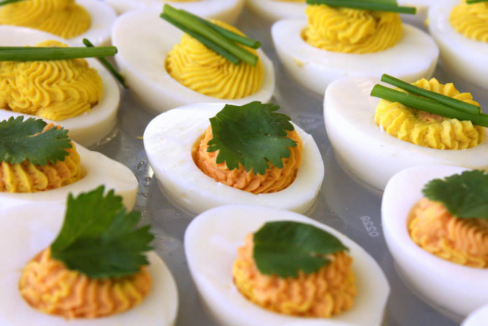 “Creative Commons Deviled Eggs” by Larry is licensed under CC BY 2.0