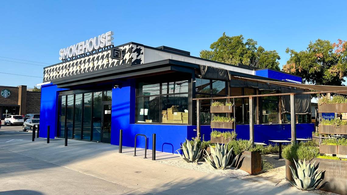 F1 Smokehouse’s new restaurant and bar opened near the West 7th district of west Fort Worth.