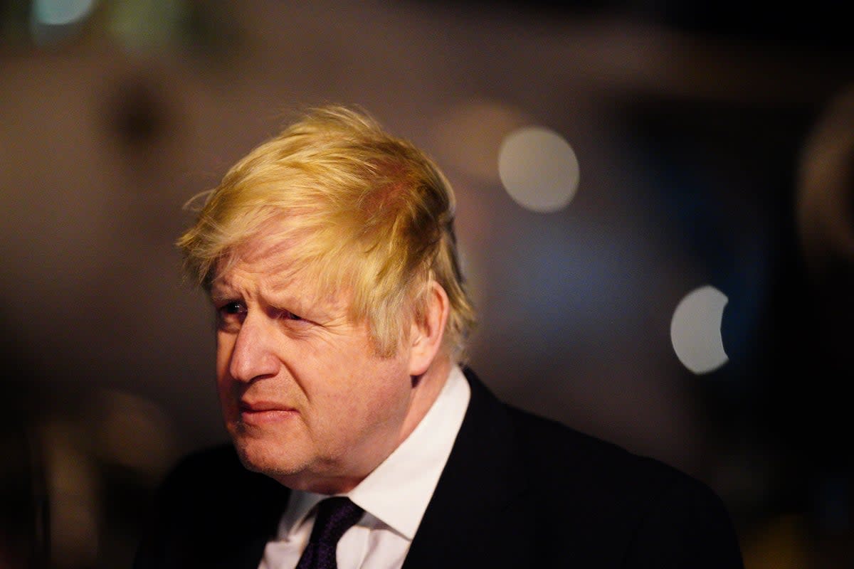 Boris Johnson has alleged that Vladimir Putin threatened to kill him with a missile (Ben Birchall/PA) (PA Archive)