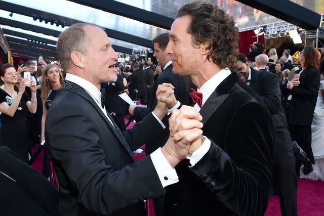 Charles Sykes/Invision/AP Woody Harrelson and Matthew McConaughey