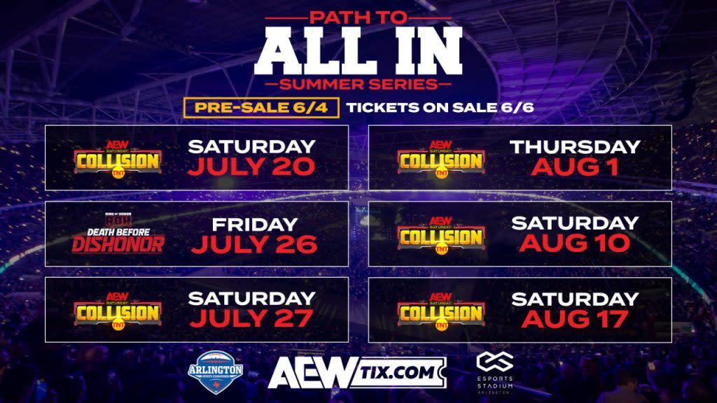 AEW Collision Road To All In