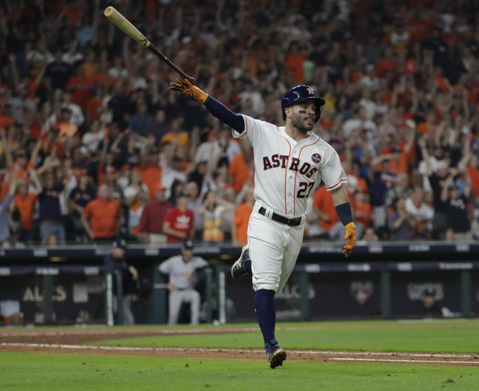 AL batting champion and likely MVP Jose Altuve remain the Astros heart and soul. (AP)