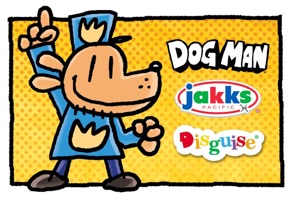JAKKS Pacific bites into upcoming Dog Man Movie from Dreamworks/Universal and Dav Pilkey's Global Bestselling Book Franchise for Toys and Costumes