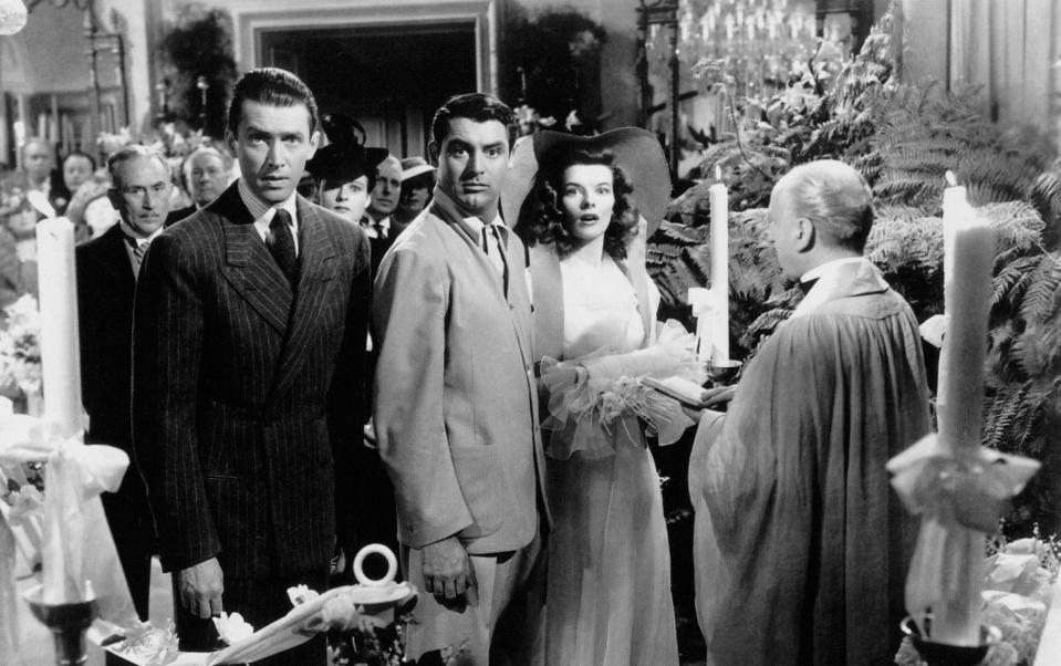 James Stewart, Cary Grant and Katharine Hepburn in The Philadelphia Story - Pictorial Press Ltd / Alamy 