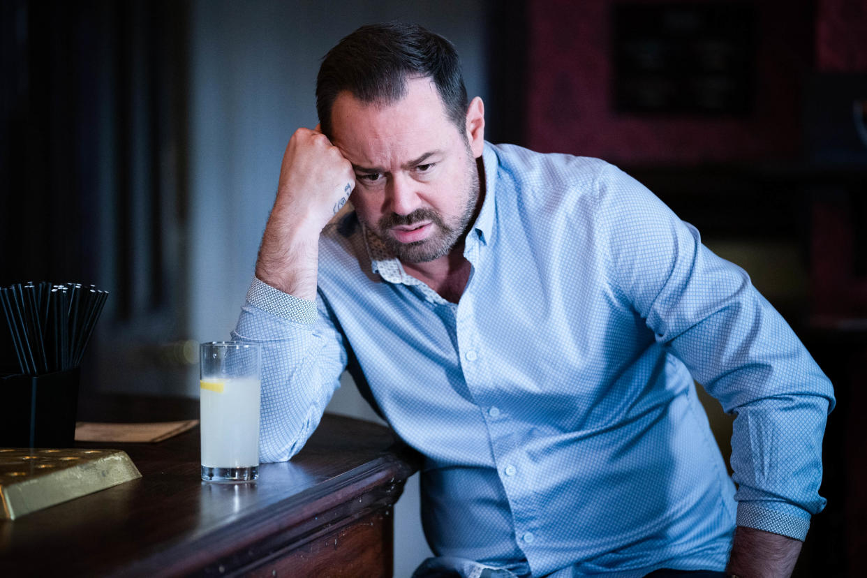 Danny Dyer as Mick Carter in EastEnders.