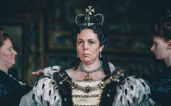 Olivia Colman en La favorita (Fuente: IMDb)