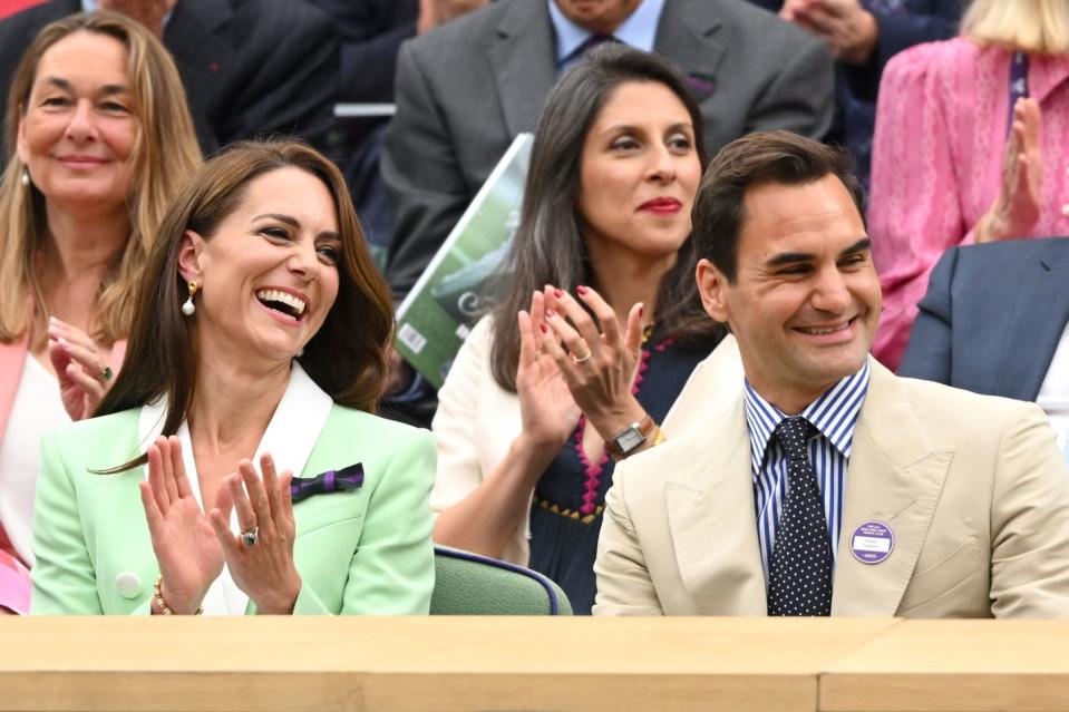 princess of wales attends wimbledon 2023