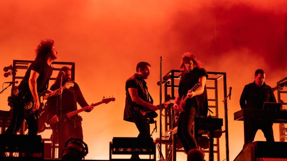 Nine Inch Nails at Boston Calling 2022 photos