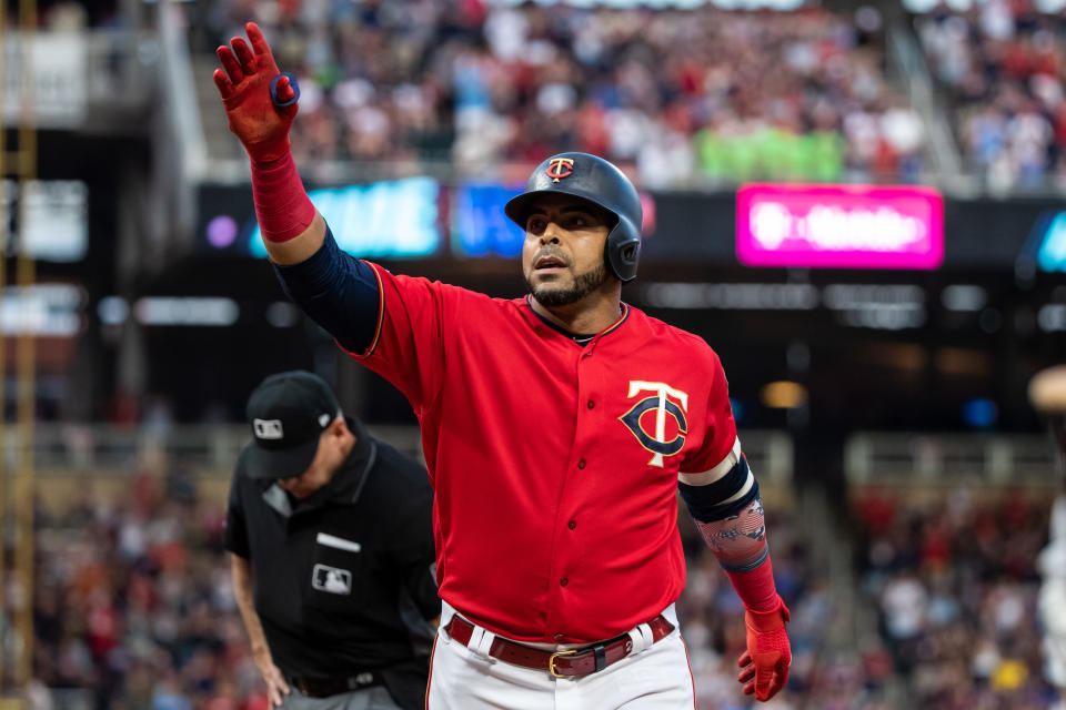 Nelson Cruz  (Photo by Brace Hemmelgarn/Minnesota Twins/Getty Images)