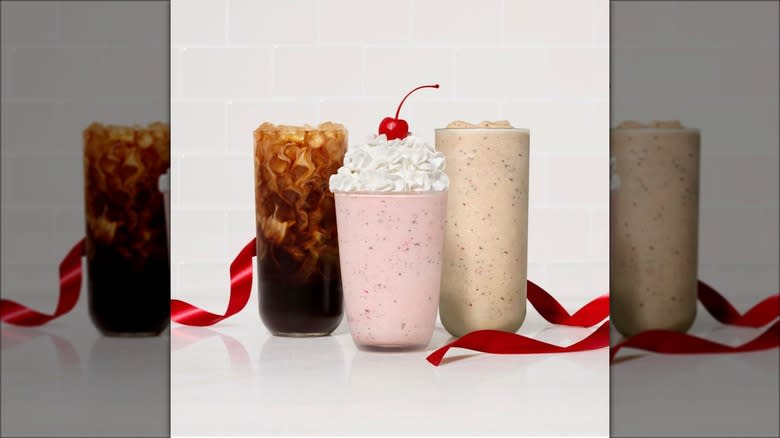 chick-fil-a peppermint drinks
